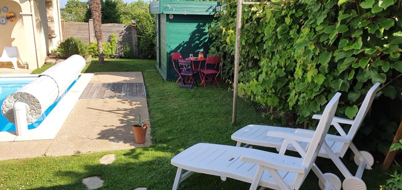 A La Topaze #Gite Calme #3 Pers #Piscine Privee #Cholet #Wifi Haut Debit #Preau #Cholet #Parc Japonais #Puy Du F Ou Le May-sur-Èvre Kültér fotó